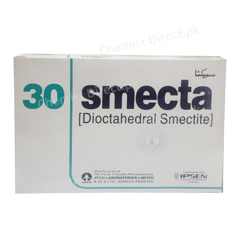 Smecta Powder Sachet Dioctahedral Smectite Anti-Diarrheal Atco laboratories