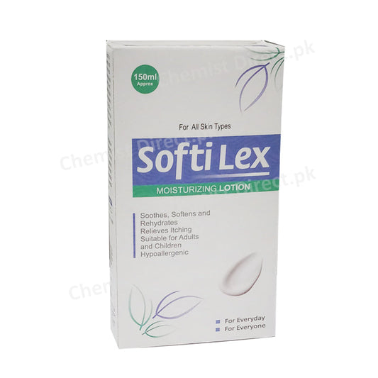 Softi Lex Moisturizing Lotion 150ml Derma Shine Pharma