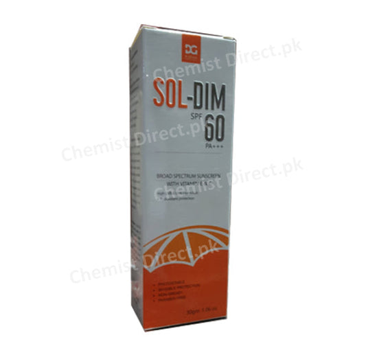 Sol-Dim Spf 60 Sunblock Sunblock