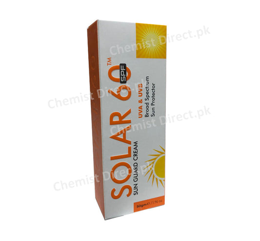 Solar 60 Cream 50 Gm Skin Care