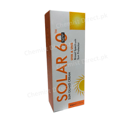 Solar 60 Cream 50 Gm Skin Care