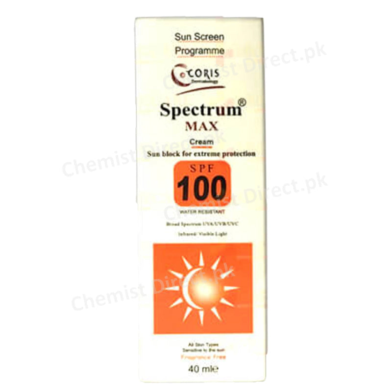 Spectrum Max 100 SPF Cream 40ml