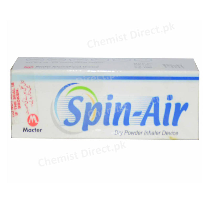 Spin Air inhale Macter International Pvt_ Ltd Inhaler Device