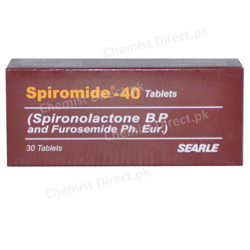 Spiromide 40Mg Tablet Medicine