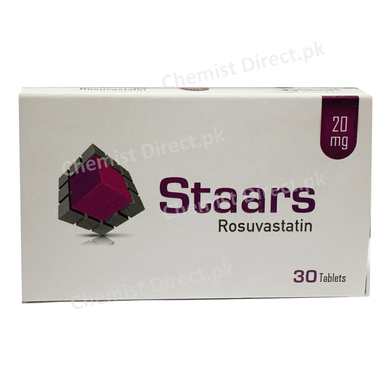 Staars 20mg Tablet Wellness pharmaceuticals pvt_ Ltd Rosuvastatin