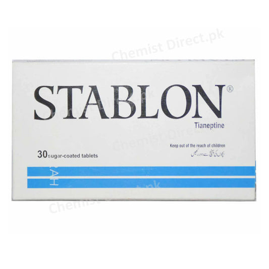 Stablon Tablet Servier Research And Pharmaceuticals Pakistan Anti Depressant Tianeptine