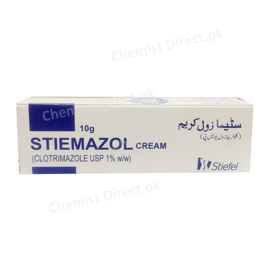 Stiemazol Cream 10gm Clotrimazole USP 1% Anti-Fungal Glaxosmithkline Stiefel