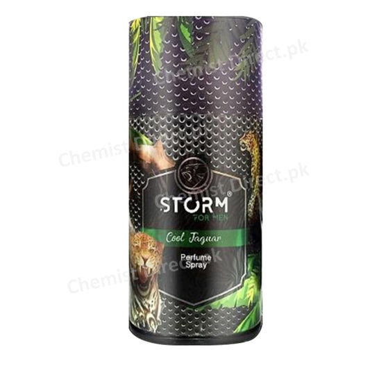 Storm For Men Cool Jaguar Body Spray 250Ml Personal Care