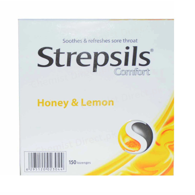 Strepsils Honey & Lemon Lozenges Cough Preparation Reckitt Benckiser Pakistan