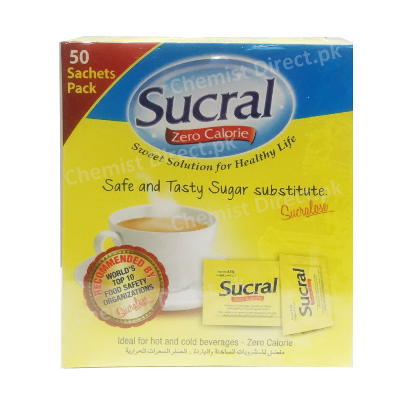 Sucral 50 Sachets Pack Sucralose Father & Sons