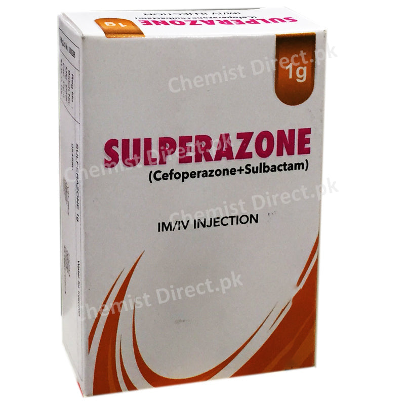 Sulperazone 1g Injection – ChemistDirect.pk