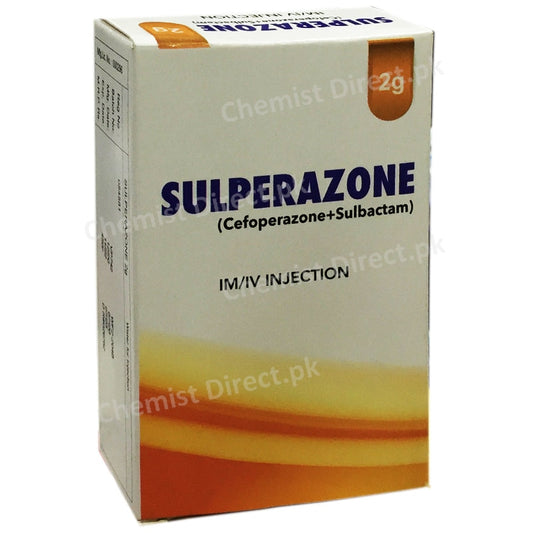 Sulperazone 2g Injection Horizon Pharmaceuticals PVT LTD Cephalosporin Antibiotic Cefoperazone Sulbactam