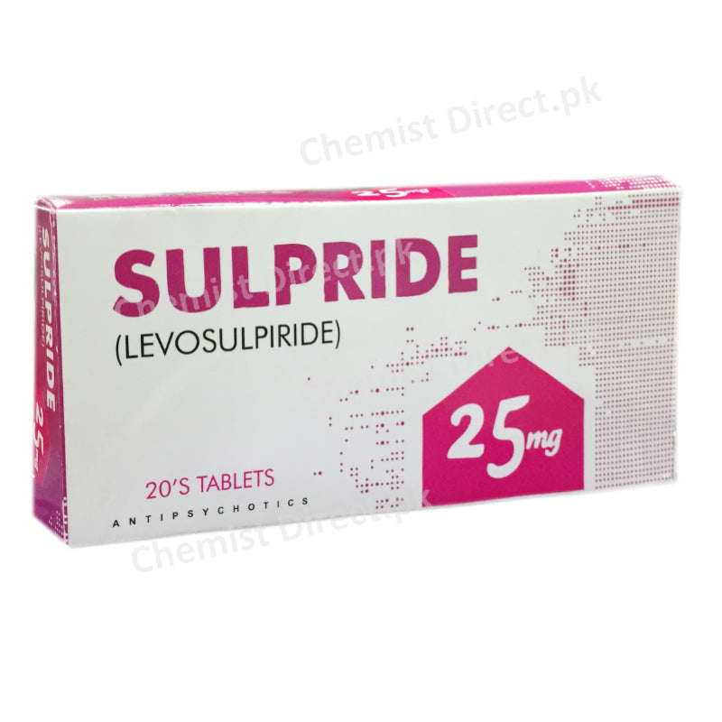 Sulpride 25mg Tablet Fassgen Pharmaceuticals Levosulpride