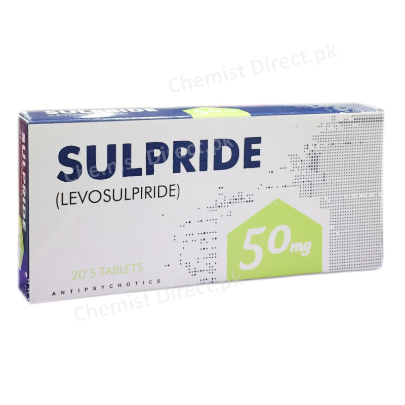 Sulpride 50mg Tablet Fassgen Pharmaceuticals Levosulpride Antipsychotics