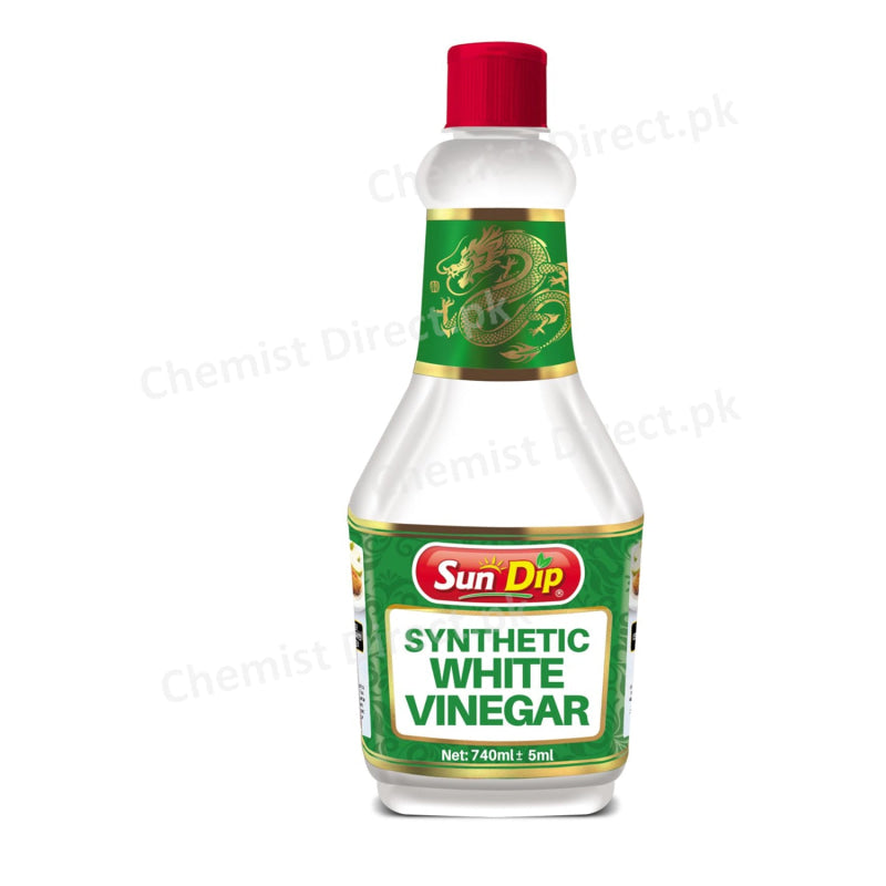 Sun Dip Synthetic White Vinegar 740Ml Food