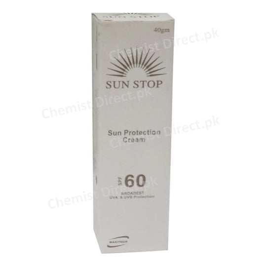 Sun Stop Spf 60 Cream 40Gm Medicine