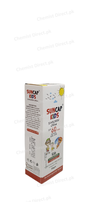 SunCap Kids Sunscreen Cream 50gm sun Screen