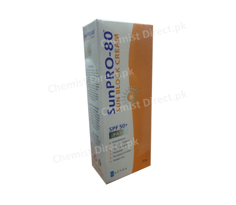 Sunpro 80 Sun Block Cream Sunblock