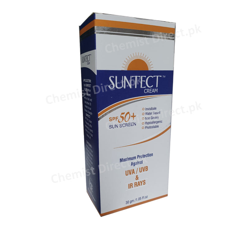 Suntect Cream Spf 50+ Sun Screen Sunblock