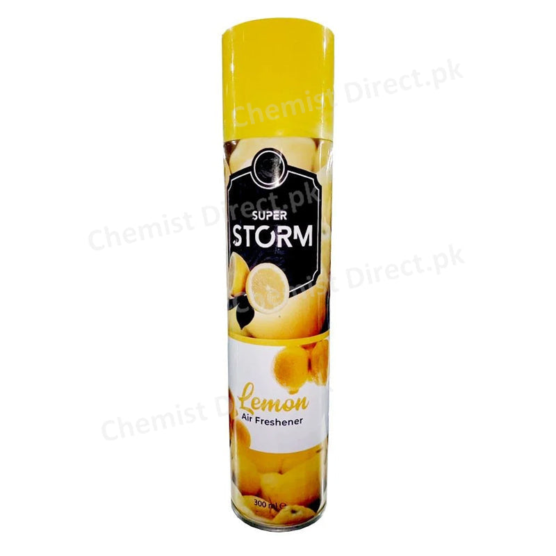 Super Storm Lemon Air Freshner 300Ml Personal Care