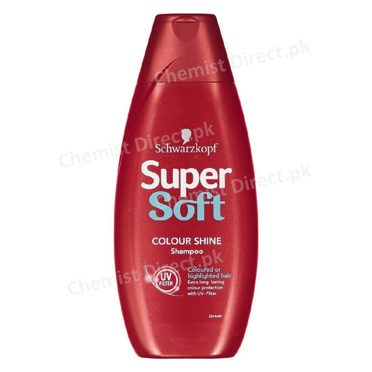 Supersoft Shampoo Colour Shine Coloured 400 Ml Personal Care