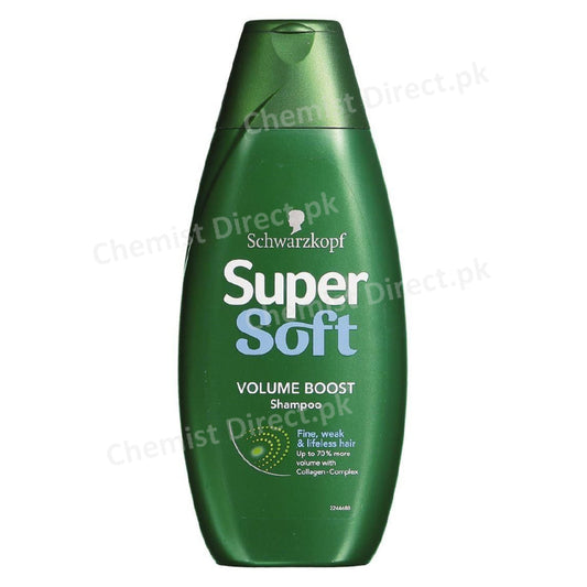 Supersoft Shampoo Volume Boost Fine &lifeless 400 Ml Personal Care