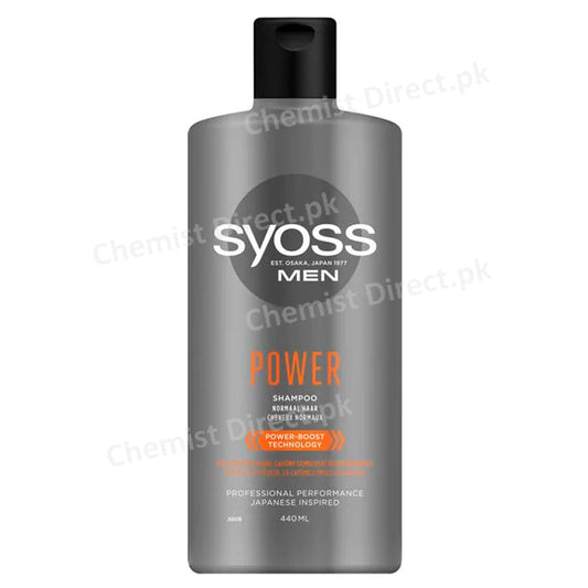 Syoss Men Power Shampoo 440ml