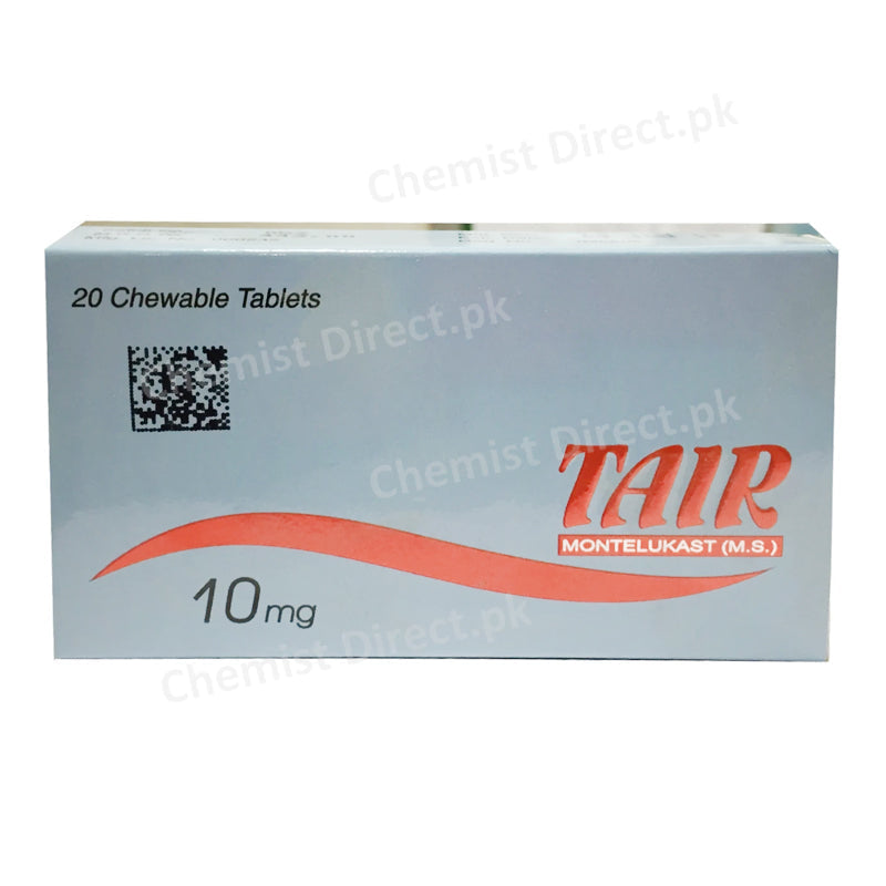 TAIR 10mg Tablet Wilshire Laboratories Pvt_ Ltd Anti Leukotriene Montelukast Sodium