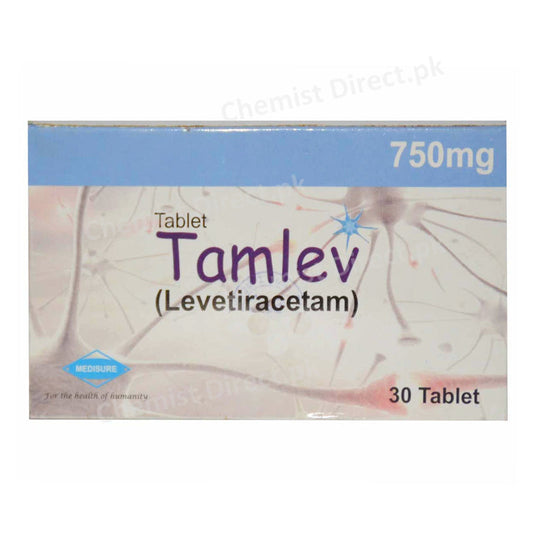 Tamlev 750mg Tablet Medisure Pharma Levetiracetam