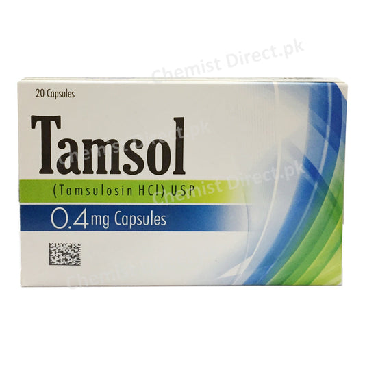 Tamsol 0.4mg Capsule Global Pharma Benign Prostate Hypertrophy Tamsulosin