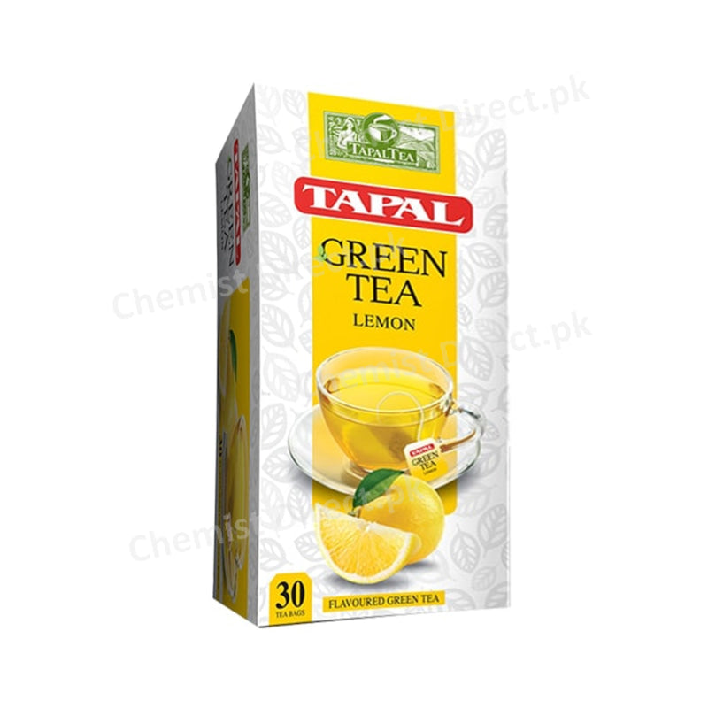 Tapal Green Tea Lemon Flavor 30 Bags Food