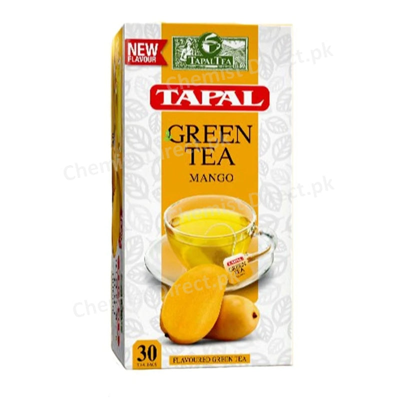 Tapal Green Tea Mango Flavour 30 Bags Food