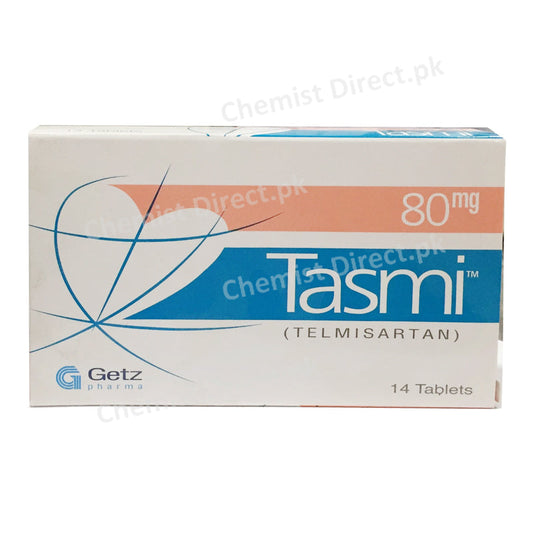     Tasmi-80mg Tablet Getz Pharma Pakistan Pvt_ Ltd Anti Hypertensive Telmisartan