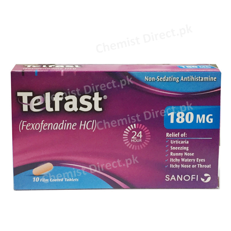 Telfast 180Mg Tablet Medicine