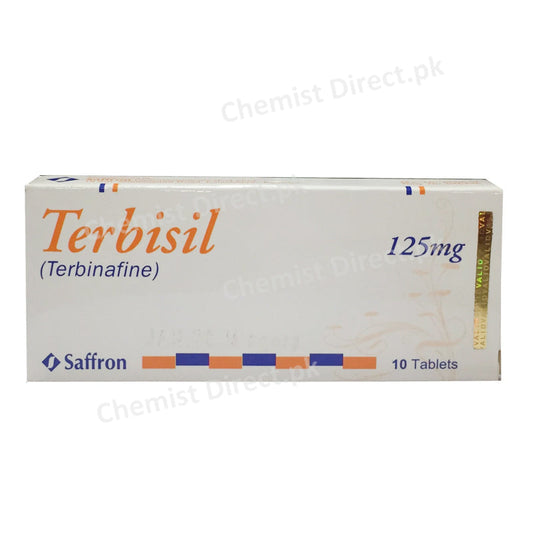 Terbisil 125mg Tablet Saffron Pharmaceuticals Pvt_ Ltd Anti Fungal Terbinafine HCL