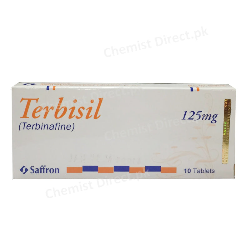 Terbisil 125mg Tablet Saffron Pharmaceuticals Pvt_ Ltd Anti Fungal Terbinafine HCL