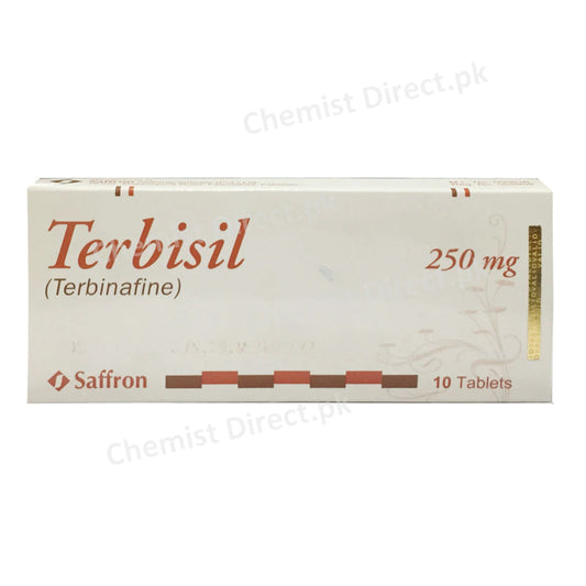 Terbisil 250mg Tablet Saffron Pharmaceuticals Pvt_ Ltd Anti Fungal Terbinafine HCL