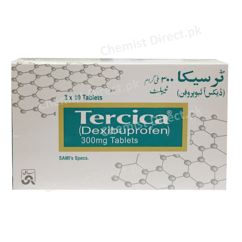     Tercica 300mg Tablet Sami Pharmaceuticals Nsaid Dexibuprofen