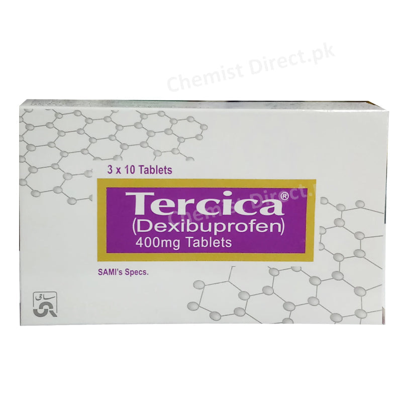 Tercica Tablet 400mg Dexibuprofen Sami Pharma Nsaid