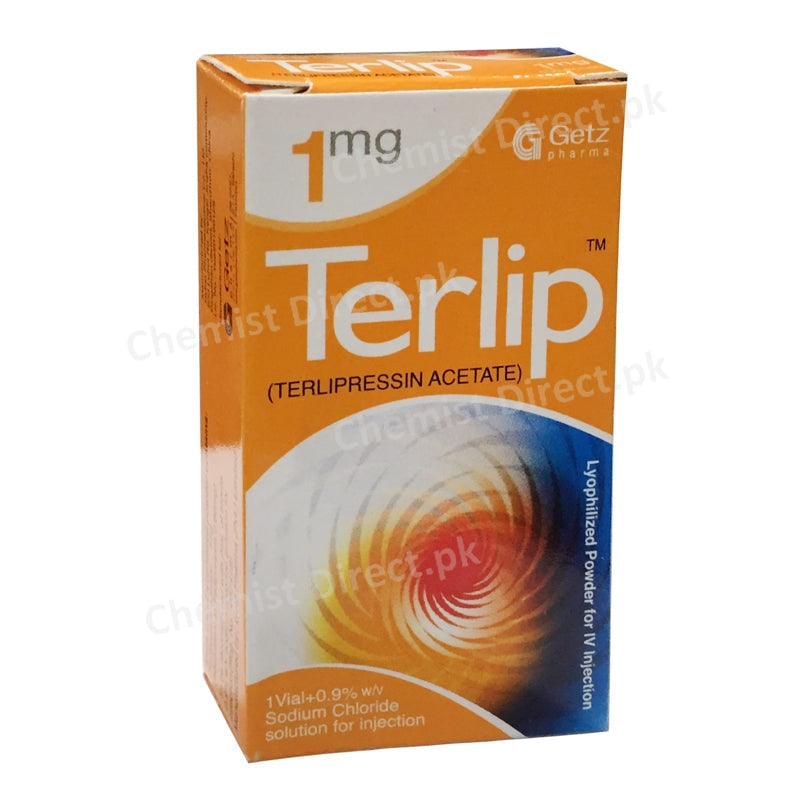 Terlip 1mg 1Vial 0.9% Terlipressin acetate Hormonal Products Getz Pharma