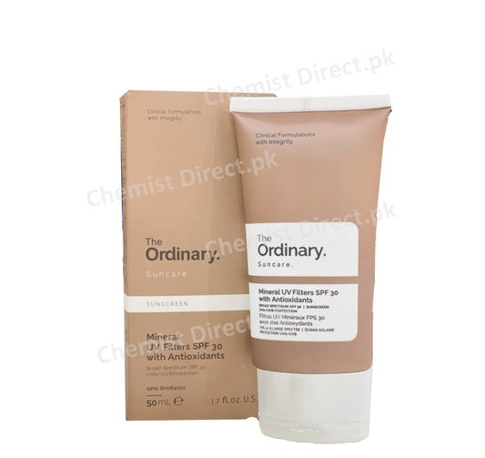 The Ordinary Mineral UV Filters SPF 30 With Antioxidants Skin Care