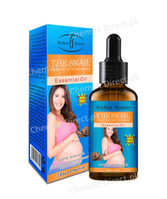 THE SNAIL Removes stretch marks Essential Oil oil