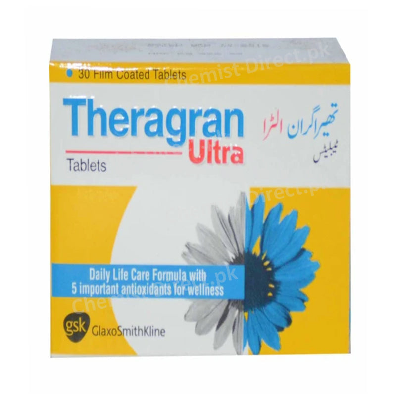 Theragran Ultra Tablet Glaxosmithkline Pakistan Vitamins Supplements