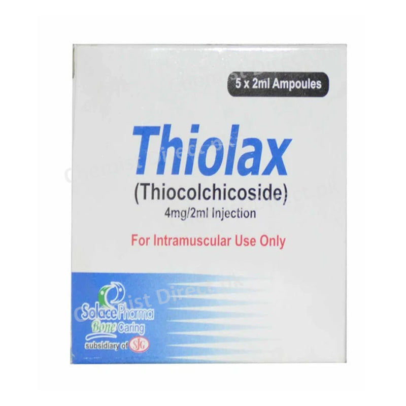 Thiolax Injection Thiolax 4mg/2ml Injection – ChemistDirect.pk
