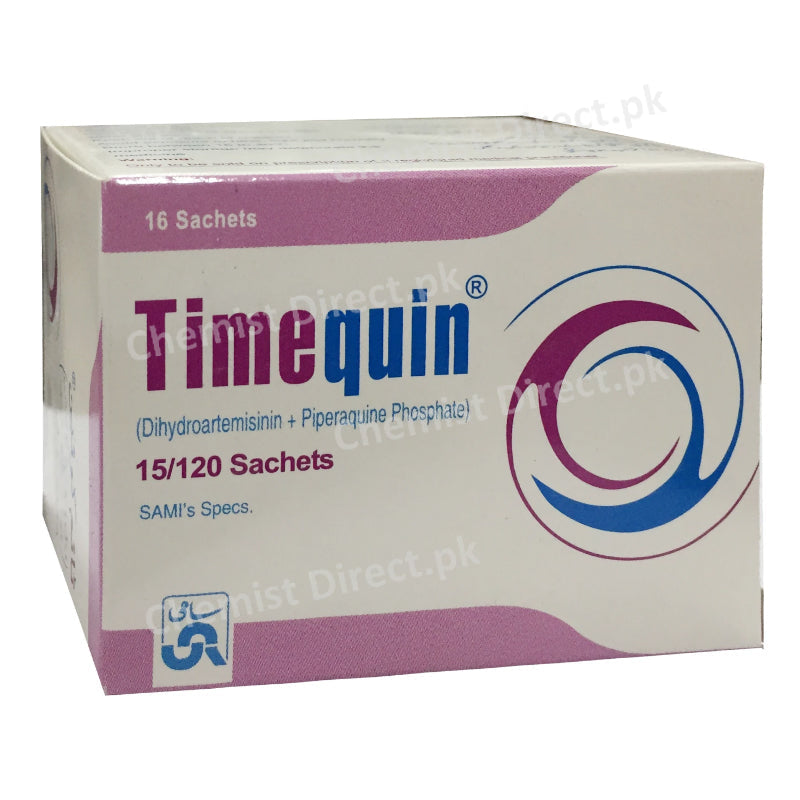Timequin 15 120 Sachets Dihydroartemisinin_ Piperaquine Phosphate