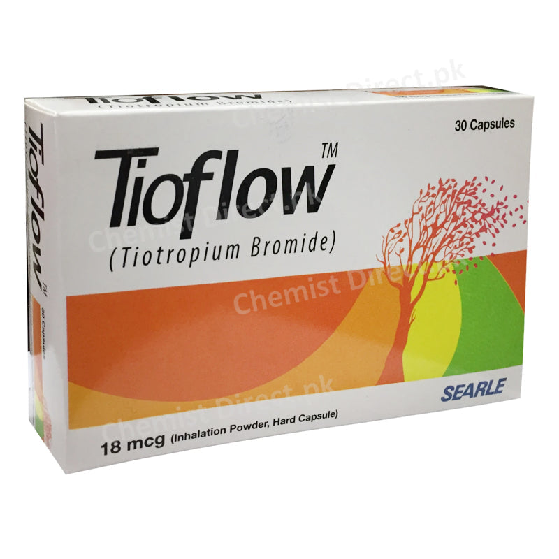 Tioflow 18mcg Capsule Tiotropium Bromide