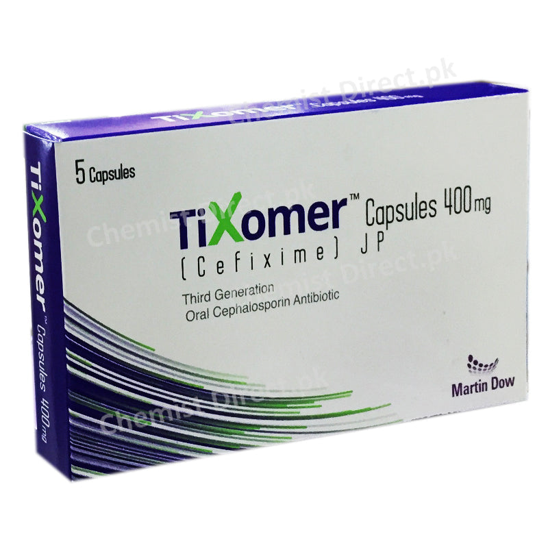 Tixomer 400Mg Capsule Medicine