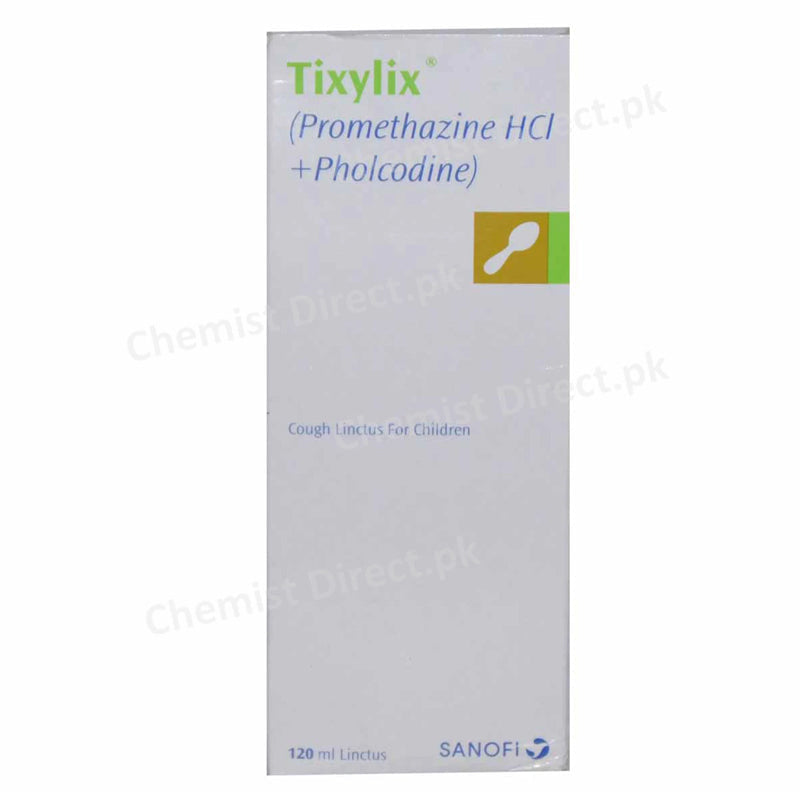 Tixylix Linctus 120ml Syrup SANOFI AVENTIS Cough Suppressant