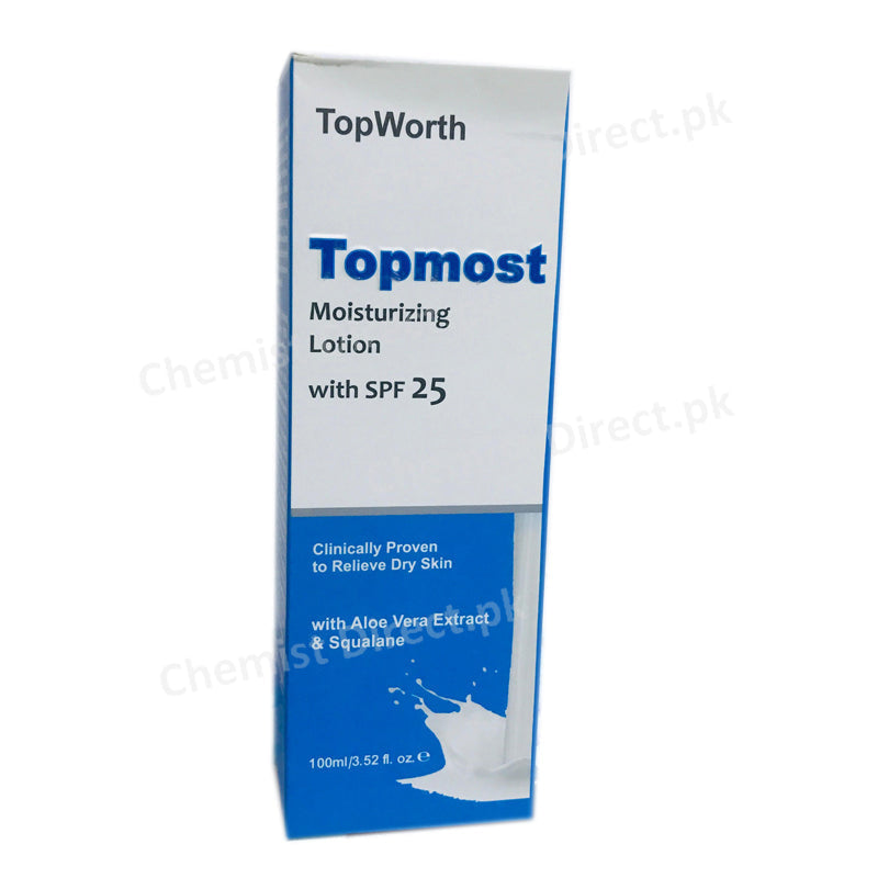 Topmost Moisturizing Lotion With Spf 25 Skin Care