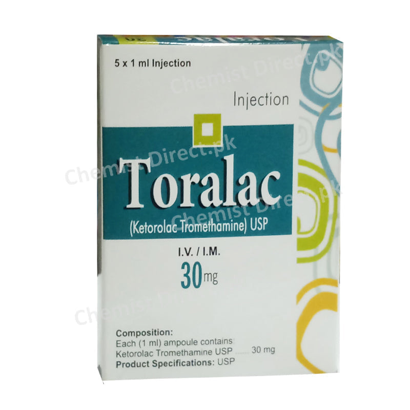 Toralac 30mg Injection Ketorolac Tromethamine Nsaid Global Pharma